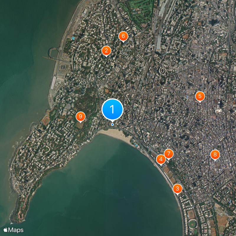Wilson College, Mumbai Map