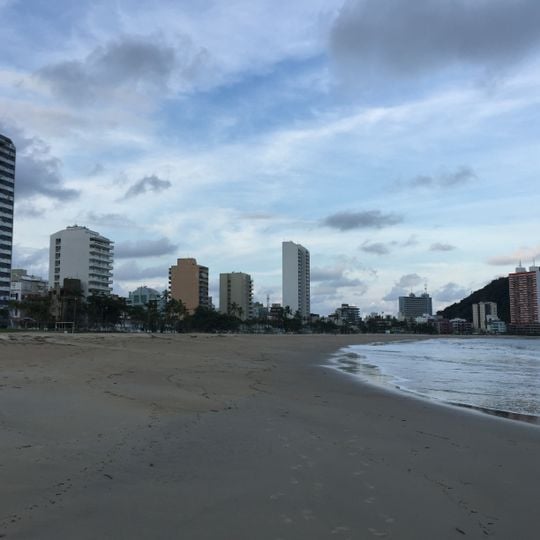 Paisagem da Orla Marítima de Matinhos