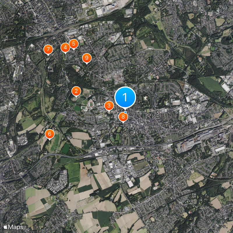 Bochum-Wattenscheid Mappa