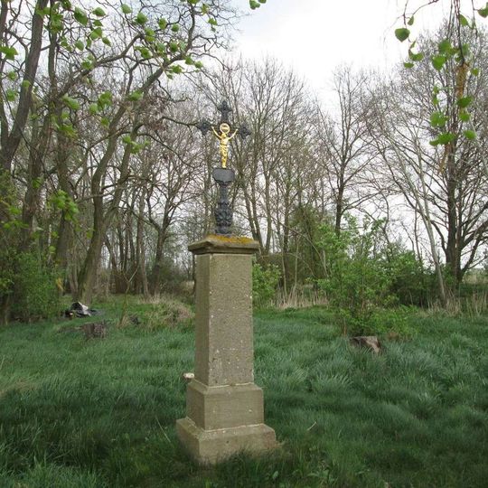 Kříž u vrchu Homole