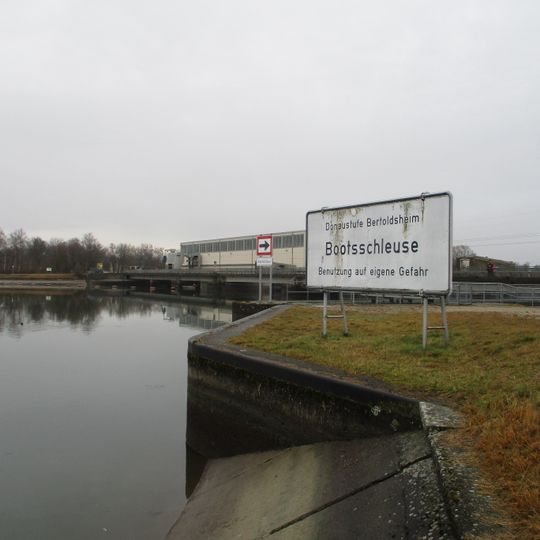 Bootsschleuse Bertoldsheim