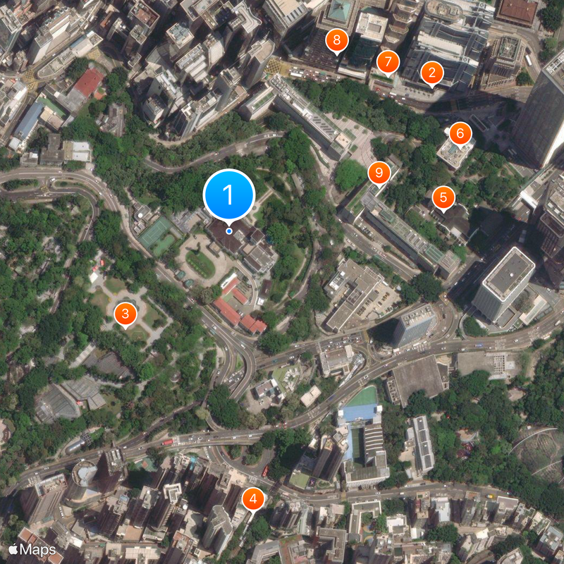 Government House Map