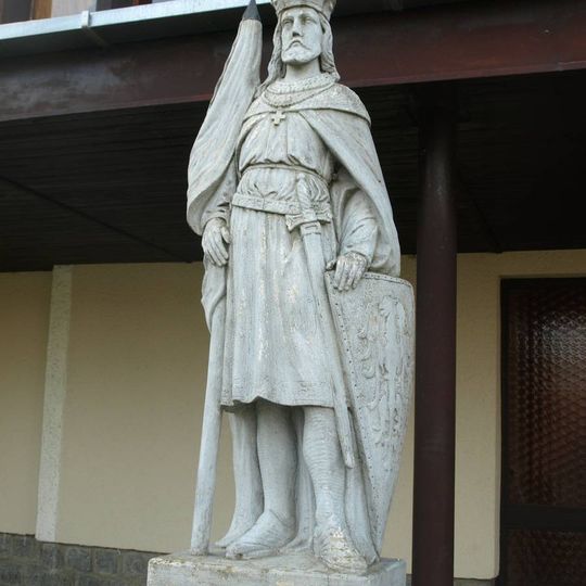 Socha svatého Václava u kaple svatého Václava v Blízkově