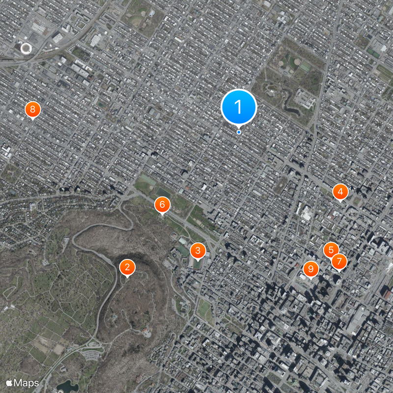 Le Plateau-Mont-Royal Mappa