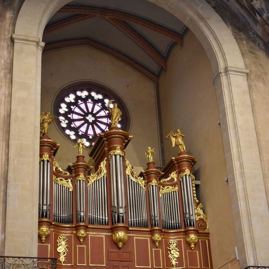 Orgue de tribune de l'église Saint-Vincent à Carcassonne