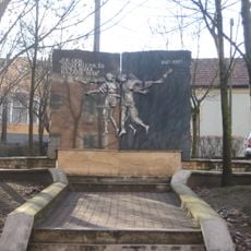 Memorial of relocation in Dorog