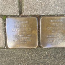Stolperstein dedicated to Pauline Zuckerberg