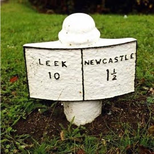 Milepost, by canal bridge, Etruria