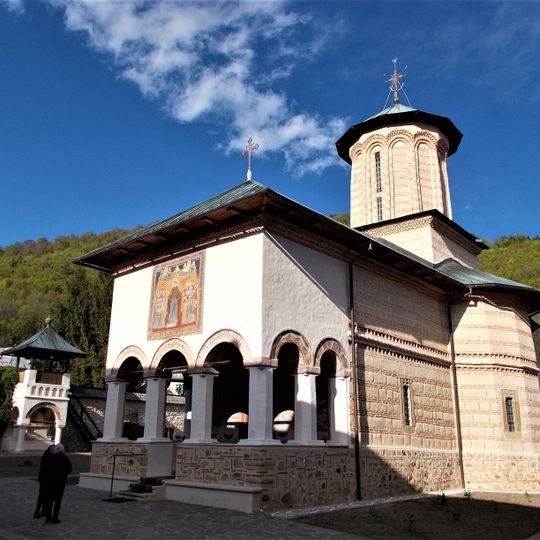 Assumption church in Polovragi, Gorj