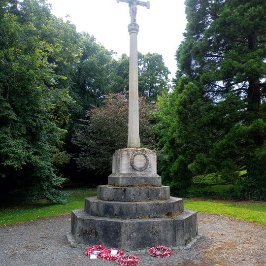 War Memorial to South West of Bowes Museum