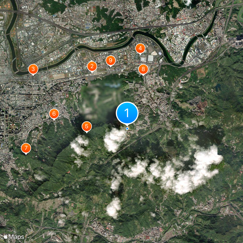 China University of Science and Technology Map