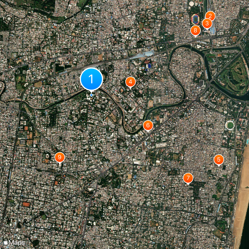Women's Christian College, Chennai Map