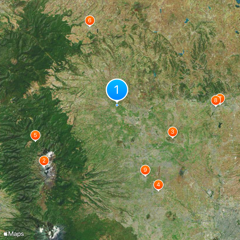 Chautla Hacienda Mapa