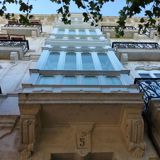 Casa del paseo de la Audiencia, 5