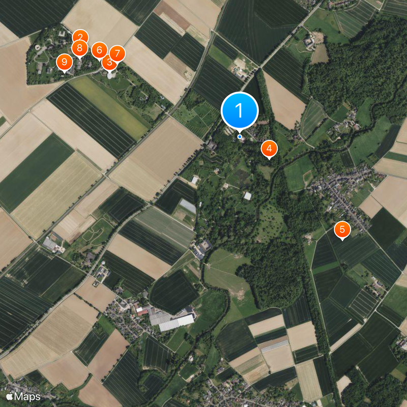 Museum Island Hombroich Mappa