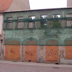 Fassade, Giebelwände und Keller eines Gebäudes Petersstraße 19