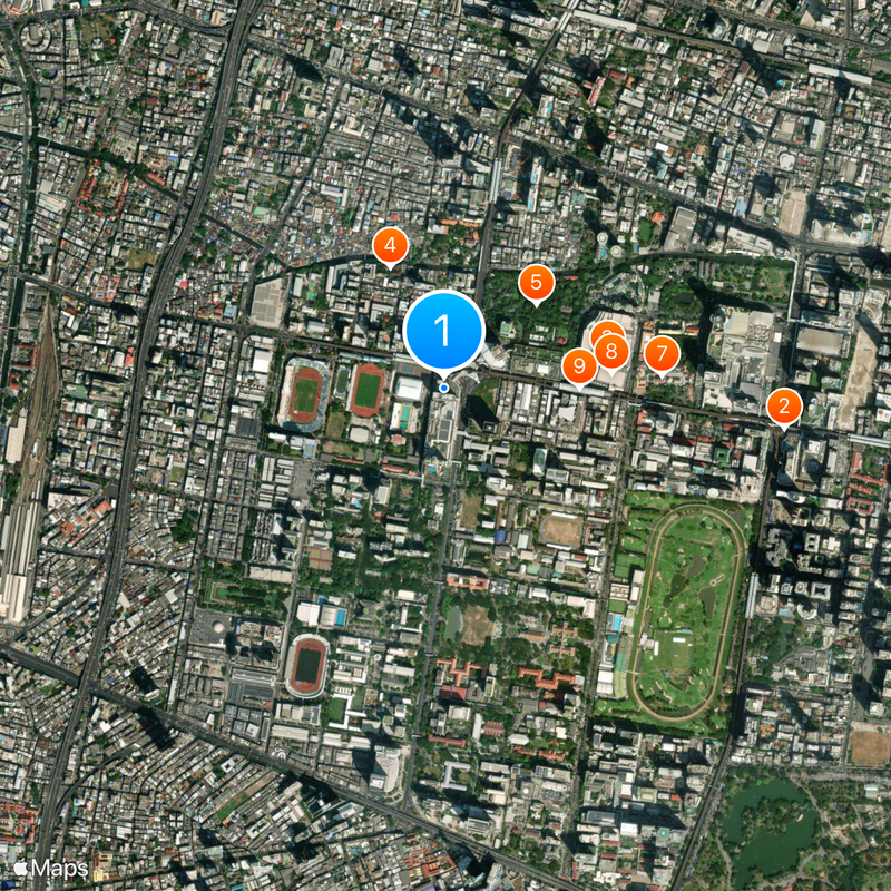MBK Center Map