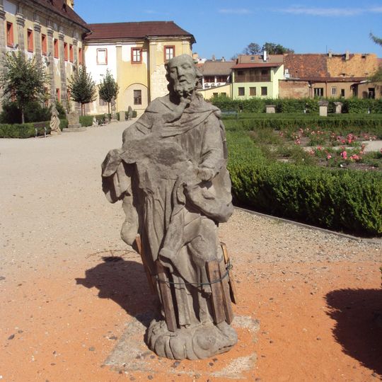 Bývalý barokní most přes Bobří potok ve Stvolínkách