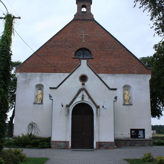 Kościół Podwyższenia Krzyża , Szamotulska 14 w Cerekwicy