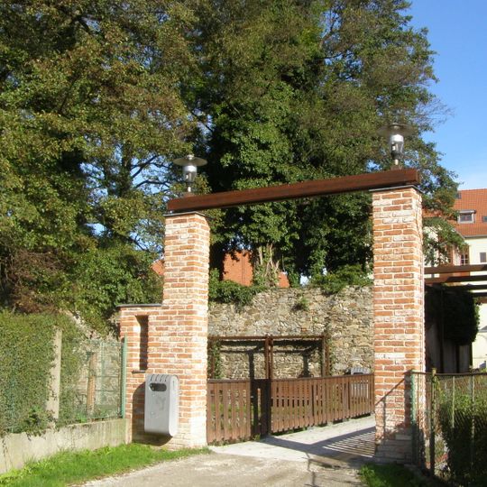 Most přes Volšovku u starého židovského hřbitova v Sušici