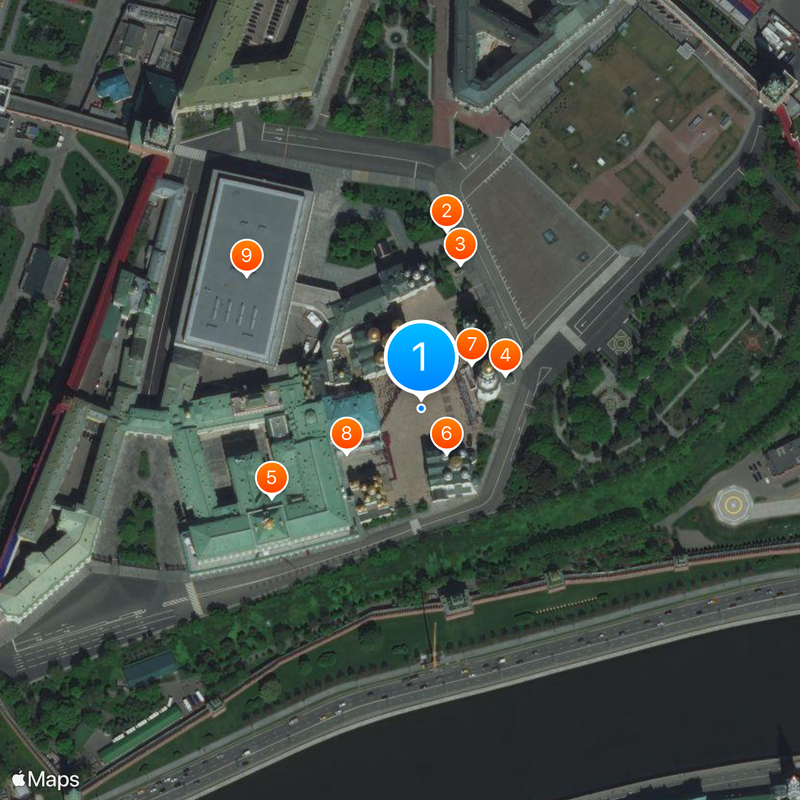 Cathedral Square Map