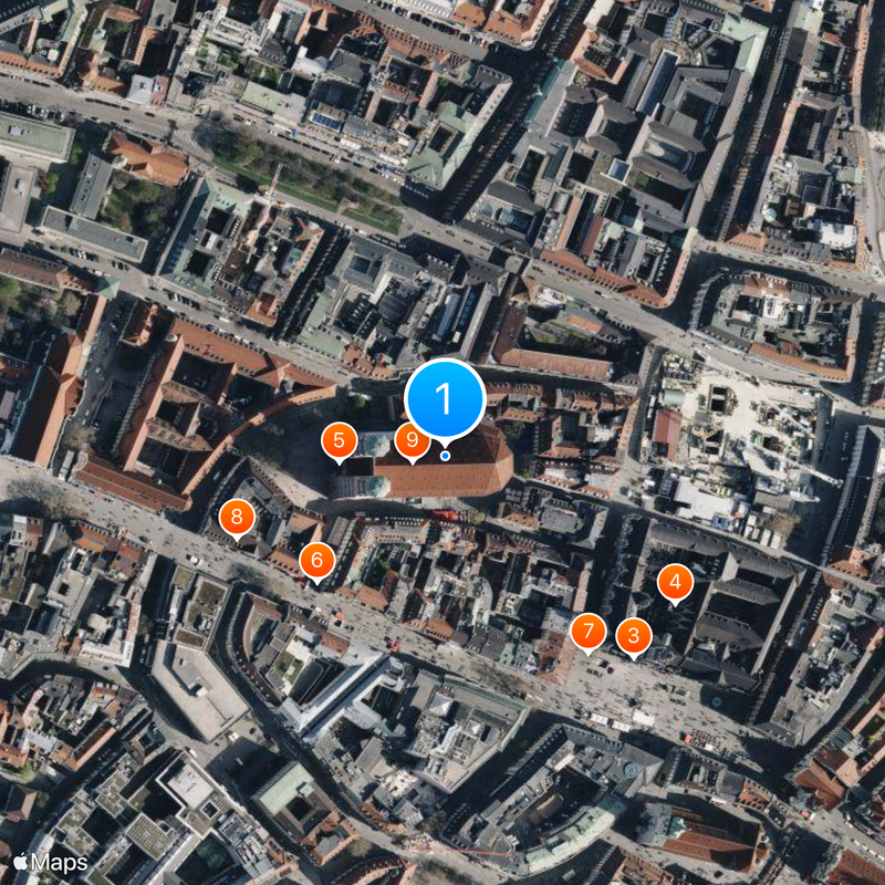Roman Catholic Archdiocese of Munich and Freising Map