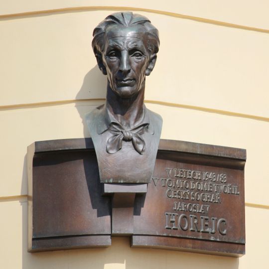 Plaque of Jaroslav Horejc