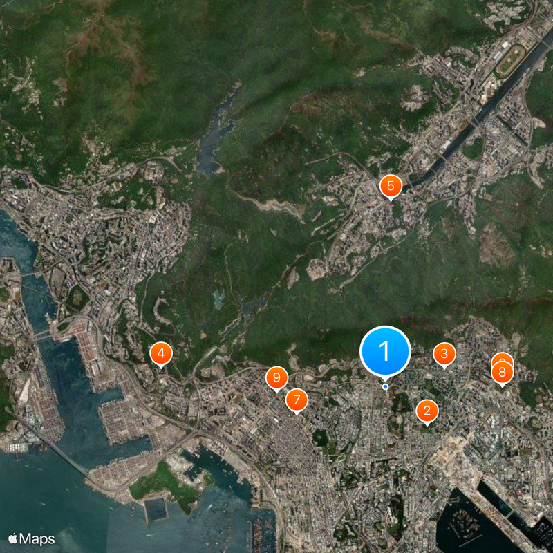 Hong Kong Baptist University Map