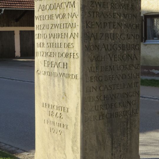 Gedenkstein Abodiacum