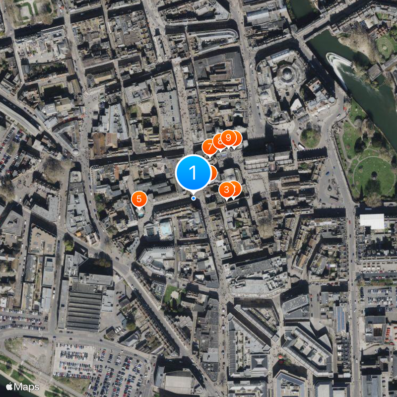 Bath Map