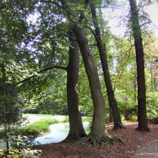 Middenburg, tuinaanleg