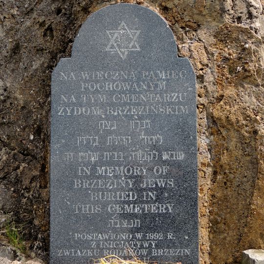 Cmentarz żydowski w Brzezinach