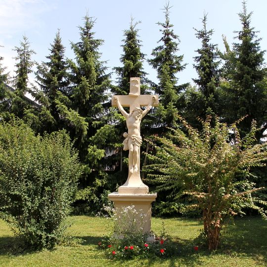 Steinkruzifix Gelöbnis Kreuz