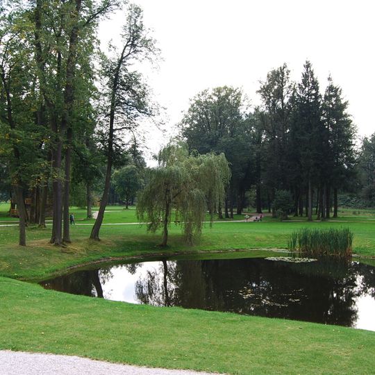 Palace park in Wojanów
