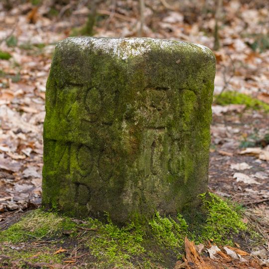 Grenzstein Heilstättenstraße 130 in Zirndorf