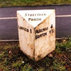 Milepost, near Eastern Avenue / Trent Valley Road roundabout