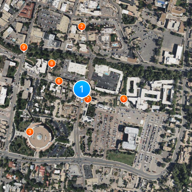 San Miguel Mission Mapa