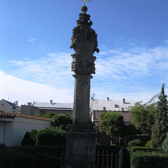 Holy Trinity column in Černovír