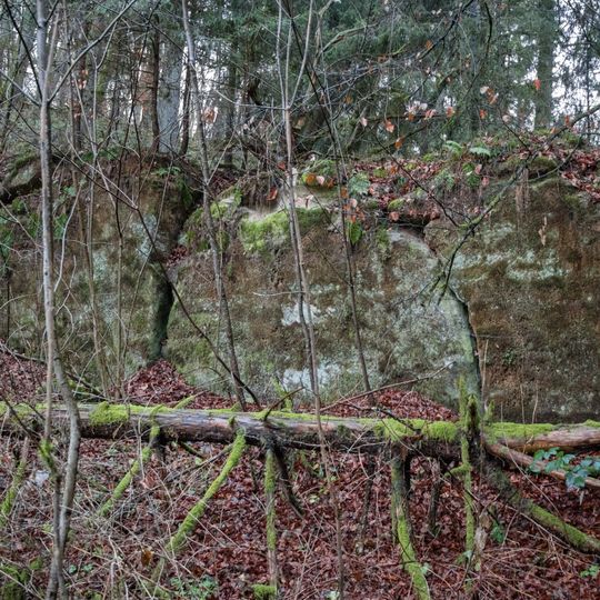 Ehemaliger Steinbruch südlich des Distellochdamms