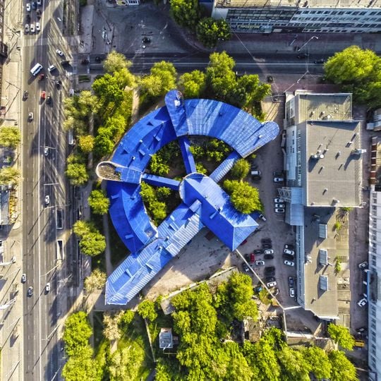 Factory-kitchen building in Samara