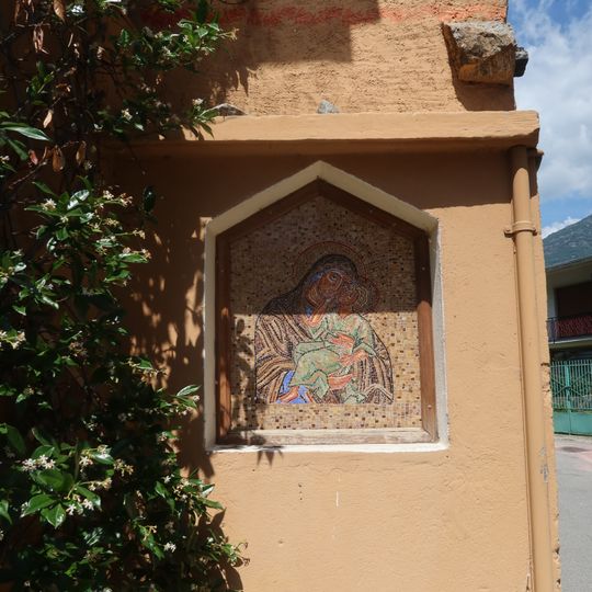 Mosaico Madonna con Bambino