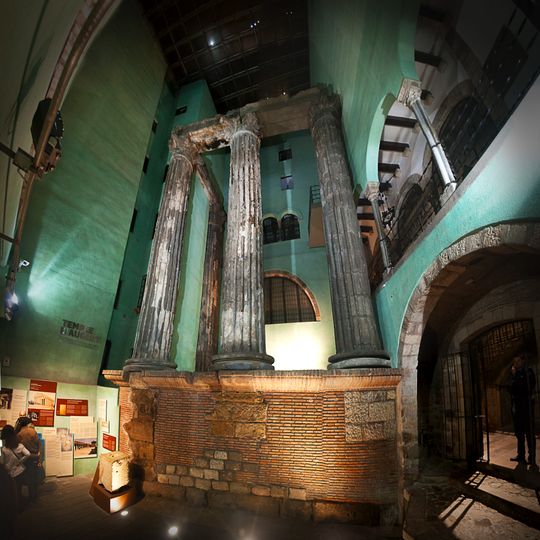 Temple of Augustus in Barcelona