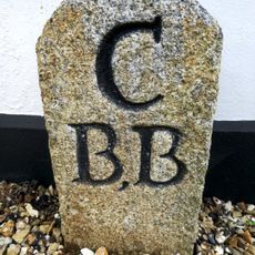 Borough Boundary Stone To West Of No 2 Manor Farm