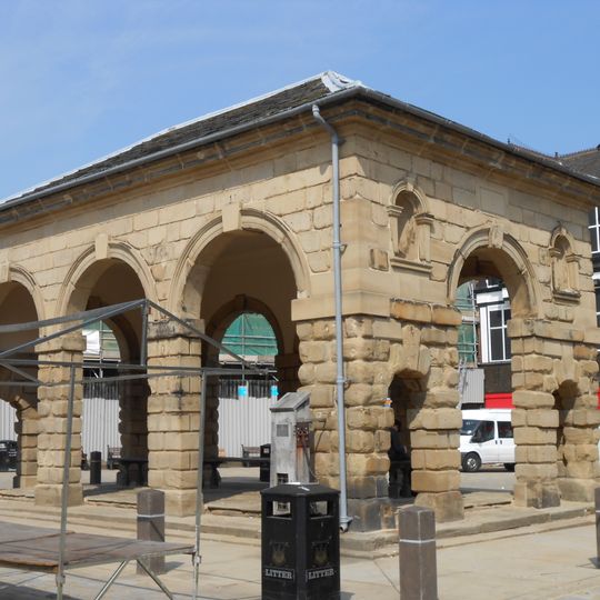 Market Cross And Attached Pump