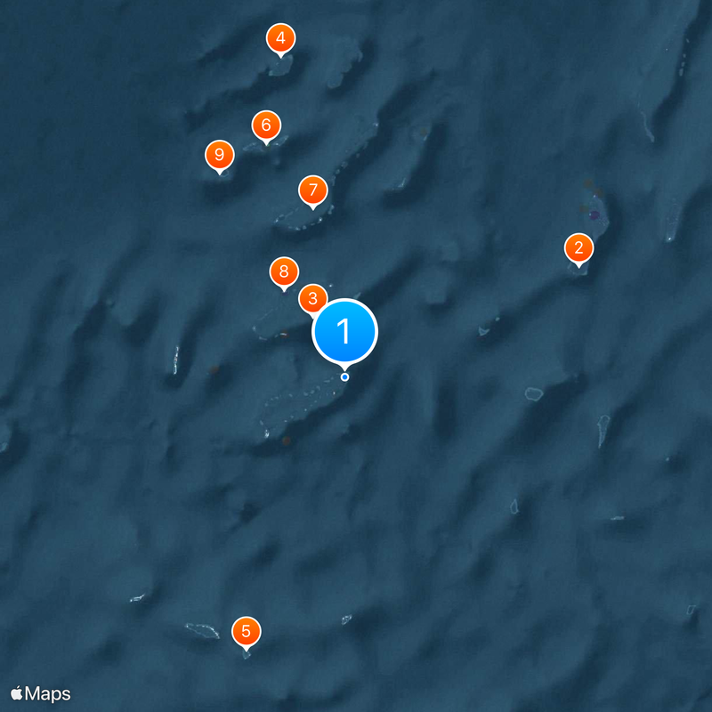 Whitsum Reef Map