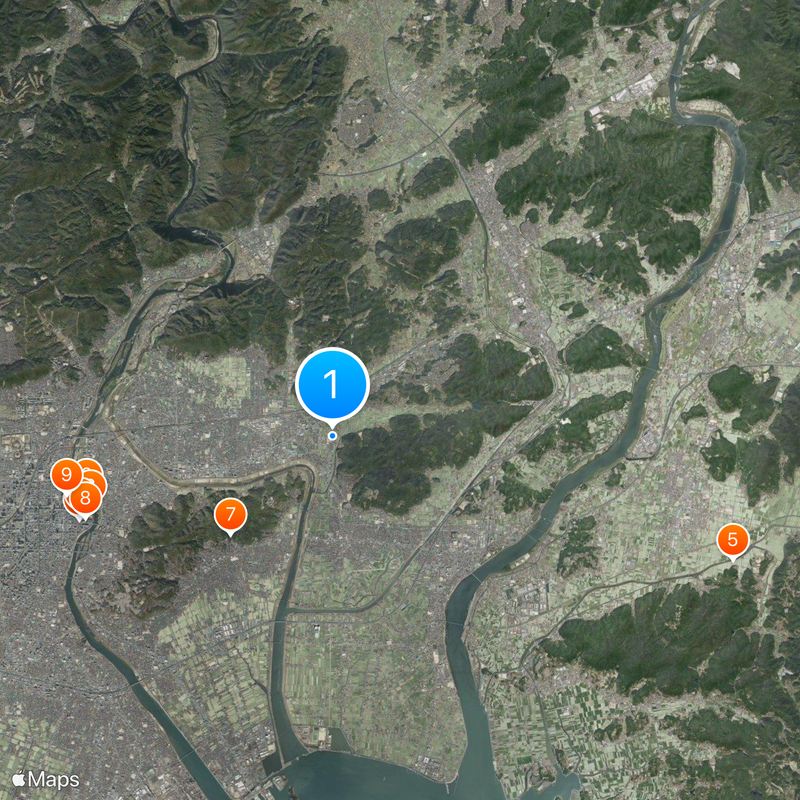 岡山県立岡山城東高等学校 Map