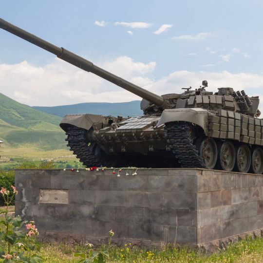 Tank monument of The First Nagorno-Karabakh War