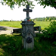 Kříž v Lužické ulici v Humpolci