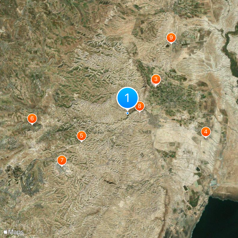 Klasztor Świętego Jerzego Mapa