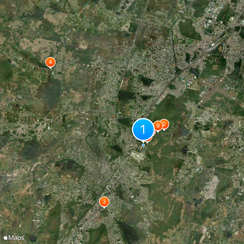 B.S. Abdur Rahman Crescent Institute of Science and Technology Map